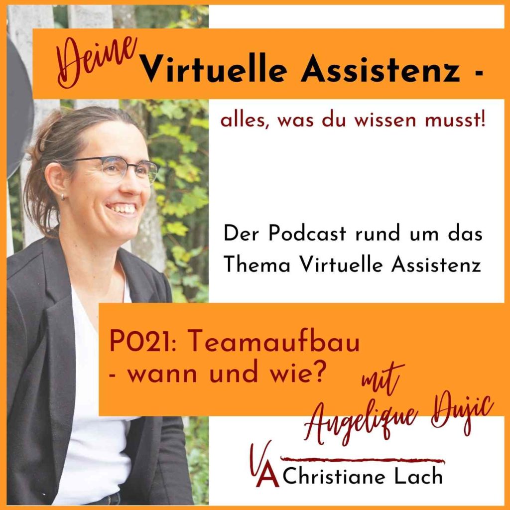 Teamaufbau - Interview mit Angélique Dujic